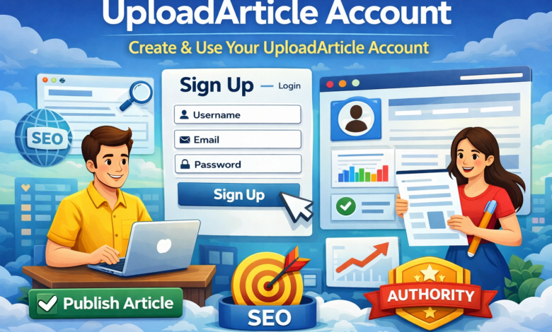 UploadArticle Account