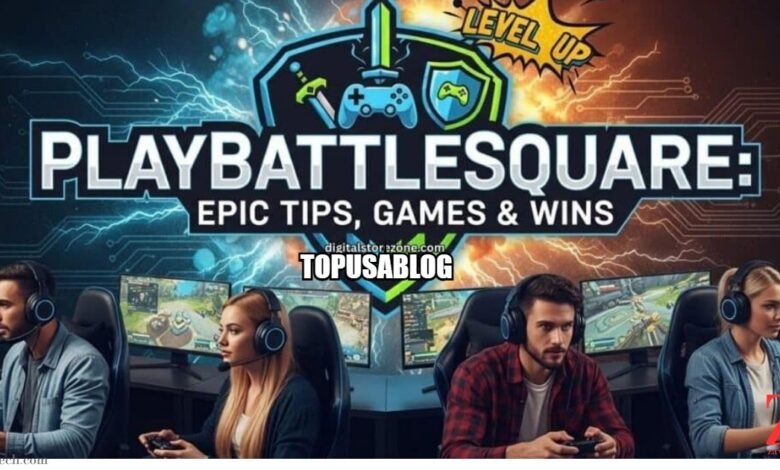 Playing Games on Blog PlayBattleSquare