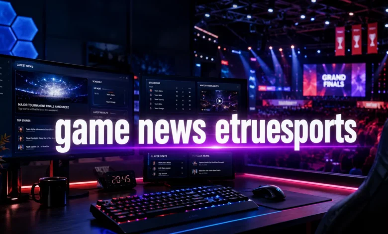 Game News ETrueSports